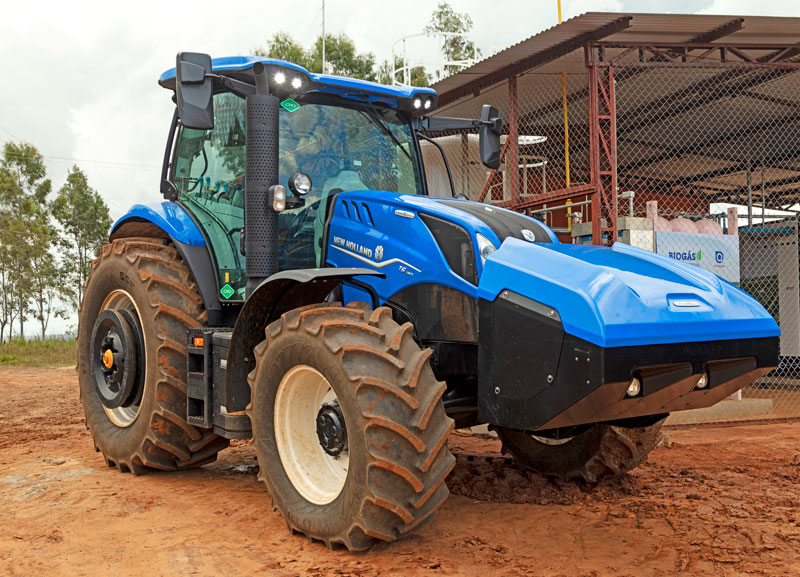 New Holland vende 1° trator movido a biometano no Brasil