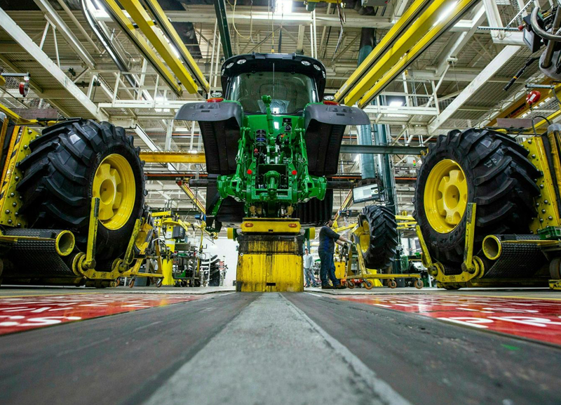 Receitas da Deere avançam 10,9% no 2º trimestre fiscal