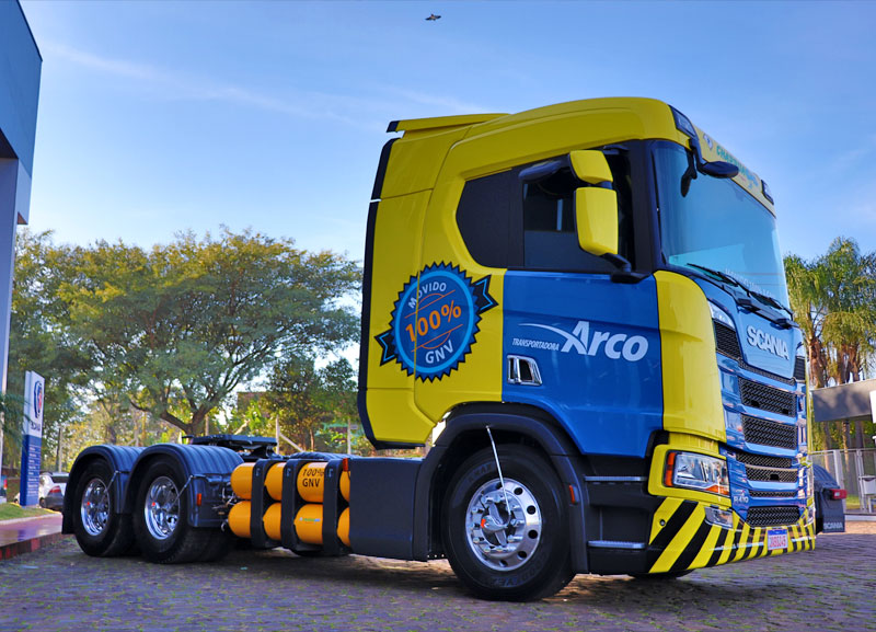 Scania Banco lança ‘CDC Verde’ para caminhões a gás
