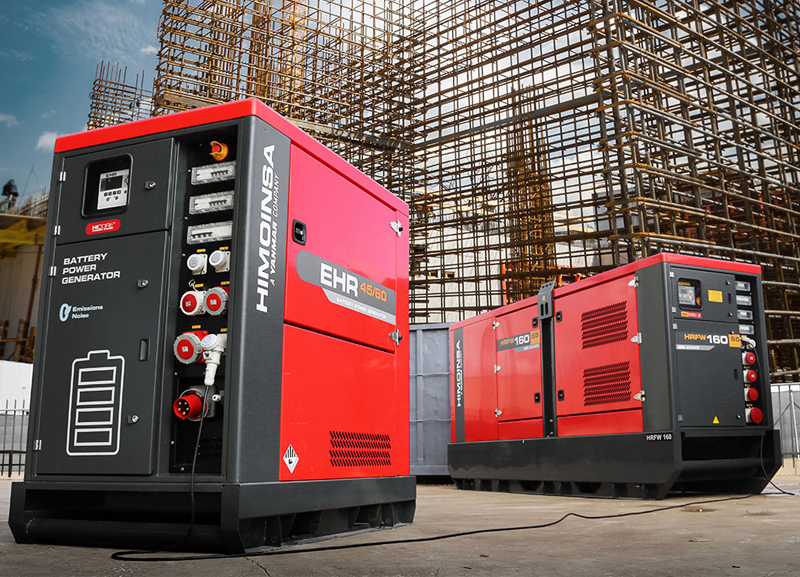 Himoinsa revela novas tecnologias de energia na bauma
