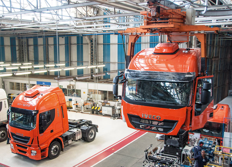Receitas consolidadas da Iveco chegam a 3,4 bilhões de euros 