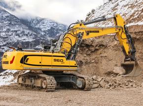 Liebherr expande oferta global da escavadeira R 960 SME
