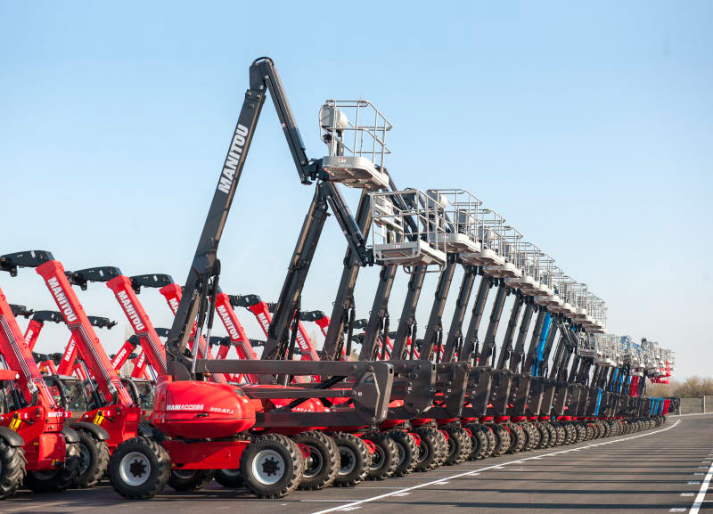 Receita da Manitou cresce 28% em 2022