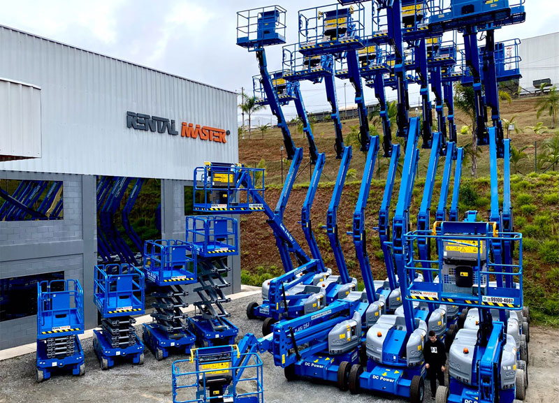 Rental Master expande frota eletrificada de plataformas 