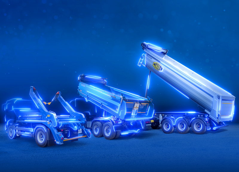 Meiller prepara inovações para a bauma 2022