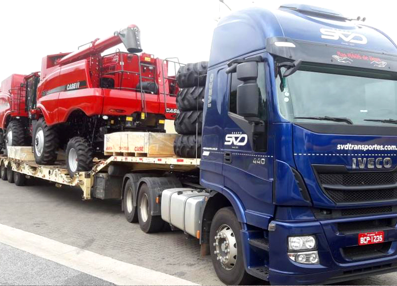 SVD Transportes investe em soluções de transporte de máquinas 