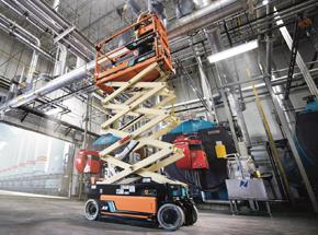 País recebe tesoura elétrica da JLG