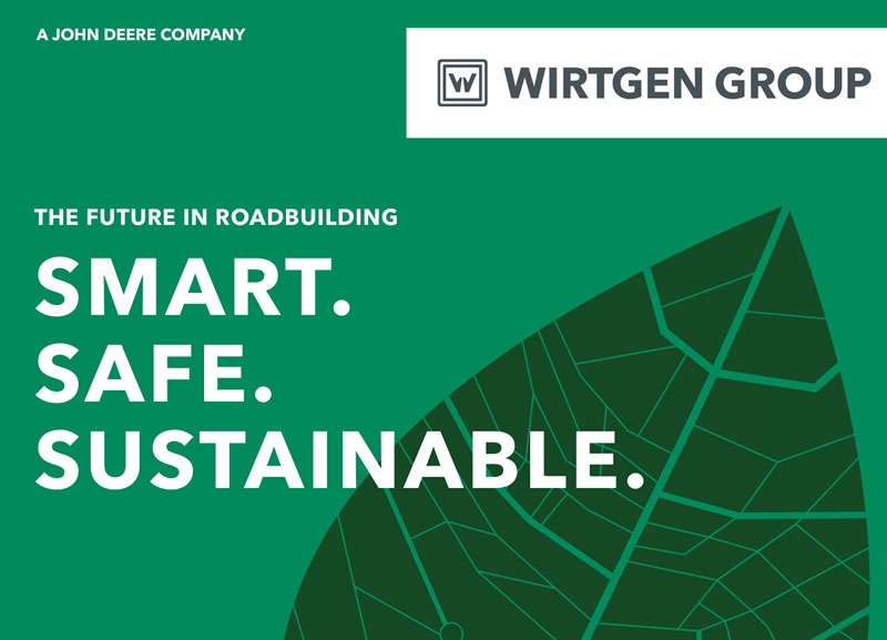 Grupo Wirtgen destaca sustentabilidade na bauma 2022